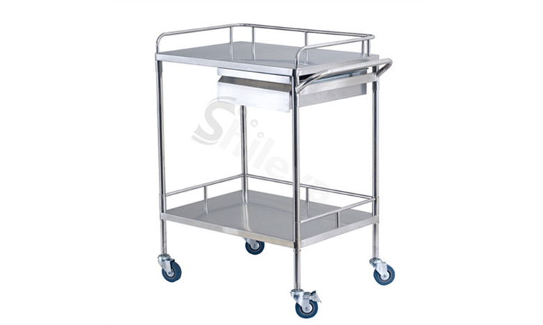 不銹鋼治療車(chē)SLV-C4004 Treatment-Trolley